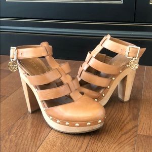 BCBG Wooden Heels SIZE 7